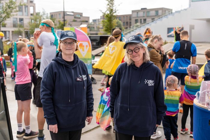 Brandambassadører til Hero Run 2025 i Billund.